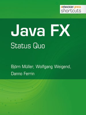 cover image of Java FX--Status Quo